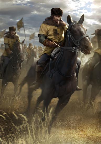 Gwent Cards Art - NOR_Dun Banner Light Cavalry_3_Lius_Lasahido.jpg