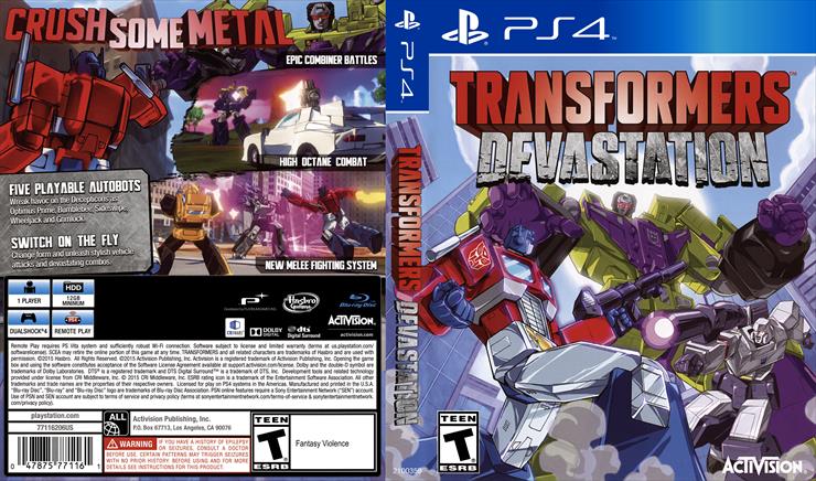  Covers PS4 - Transformers Devastation PS4 - Cover.jpg