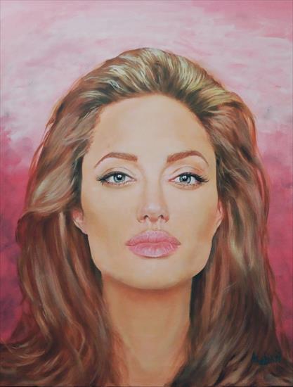 MALARSTWO _- 02 - Argishti - Portrait of Angelina Jolie.jpg